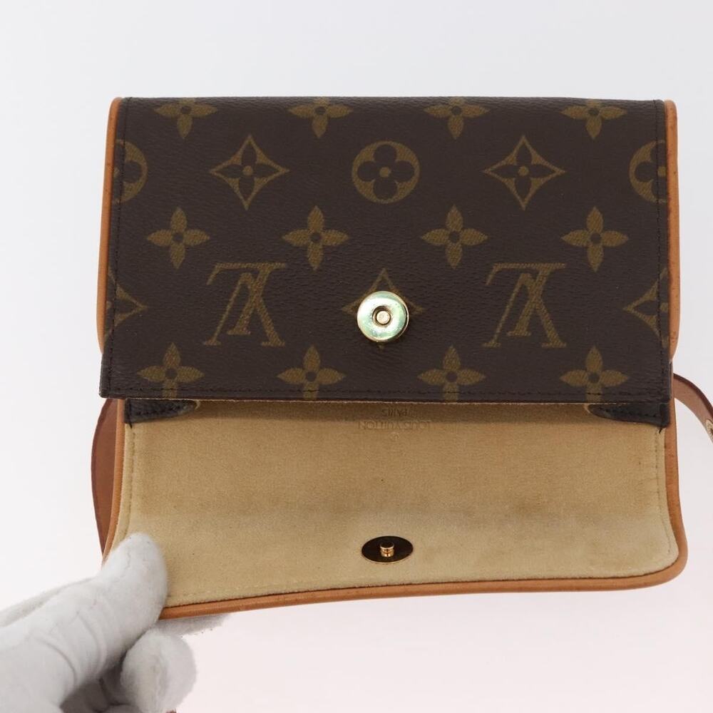 Louis Vuitton Monogram Pochette Florentine Waist Bag Brown - Picture 3 of 13